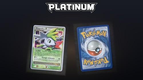 Shaymin 127 platine rare - shaymin,