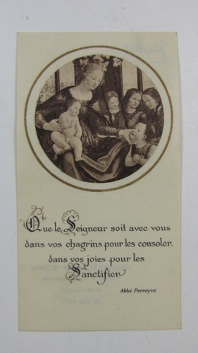 Image pieuse ancienne holy - image,