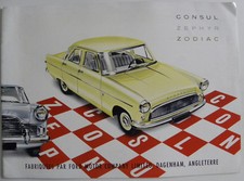 Brochure FORD CONSUL - ZODIAC
