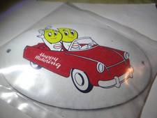 plaque émaillée bombée ESSO repro 15cm x 10 cm