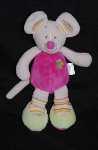 Doudou souris rose kiabi - souris,