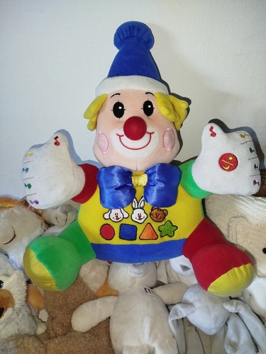 Peluche clown interactive - peluche,