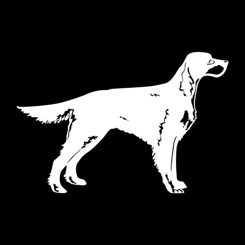 Gordon setter dog det decal - dog,