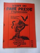 CINE ZINE ZONE n°5/art du pavé de presse/épouvante/PIERRE CHARLES /F23/fanzine