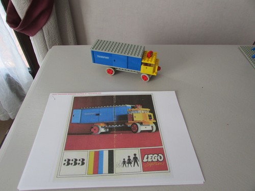 Lego vintage 333 camion - vintage,
