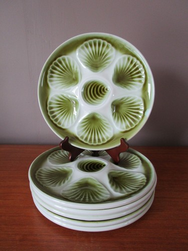 Assiettes huîtres - à,