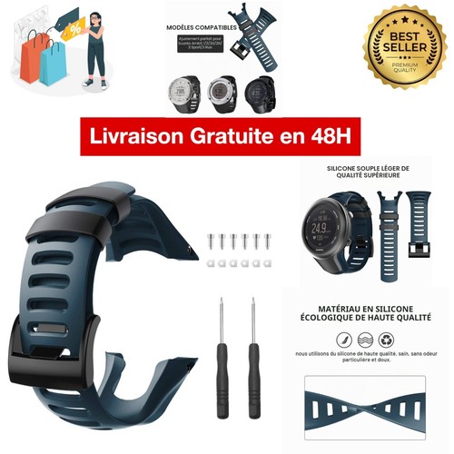 Bracelet tpu pour suunto ambit - bracelet,