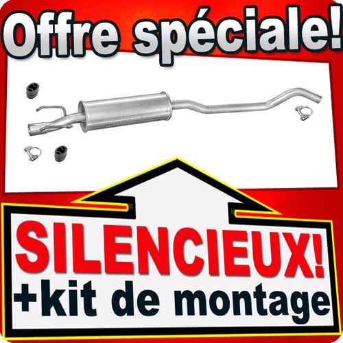 Silencieux intermédiaire pour - silencieux,