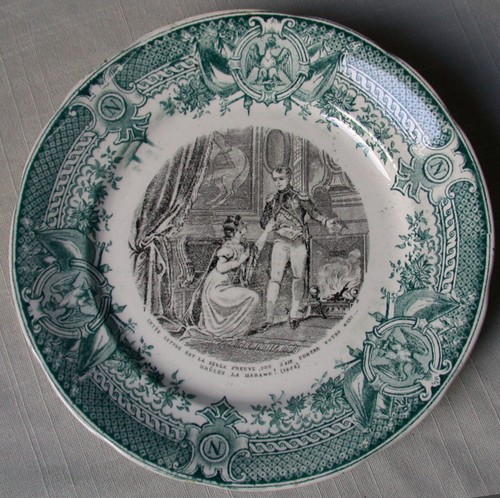 Napoleon bonaparte assiette - bonaparte,