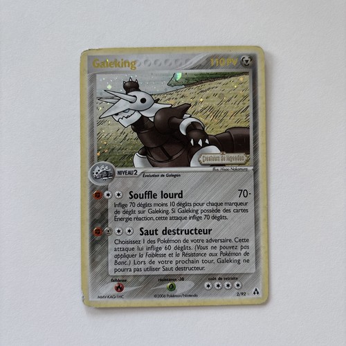 Carte pokemon galeking - carte,
