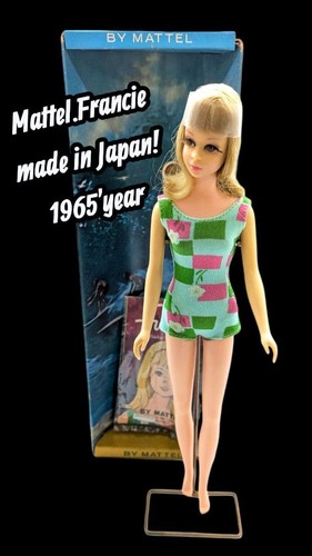 Poupée mattel francie 1965 - mattel,