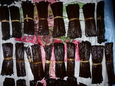10 gousses de VANILLE GOURMET DE MADAGASCAR 19cm. dernière récolte