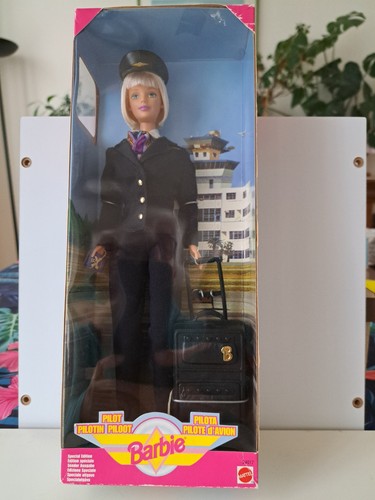 Barbie pilote avion - pilote, d’avion
