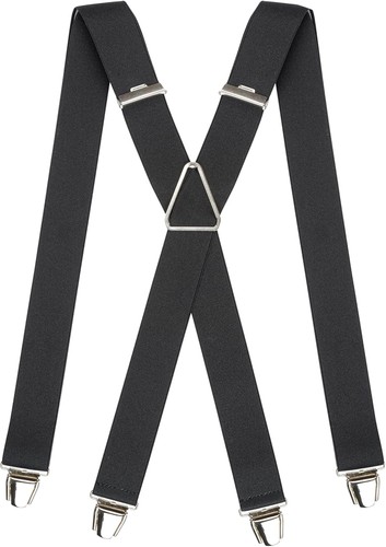 Bretelles homme larges pierrot - bretelles,