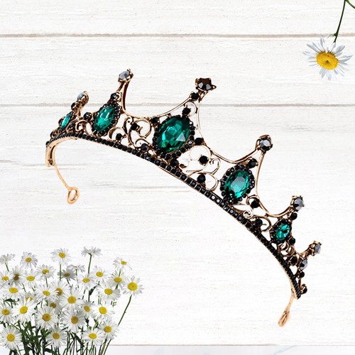 Tiare cristal vert pour - ,