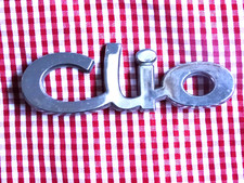 CLIO  logo sigle embleme lettre lettrage arriere badge RENAULT  7700849001