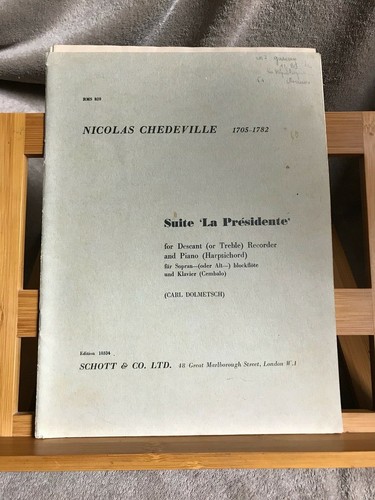 Nicolas chedeville suite - chedeville,