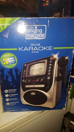 New the singing machine deluxe - new,