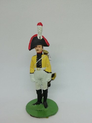 Figurine plomb peint - en,