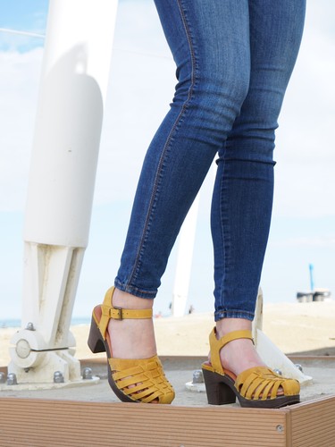 Sabots gants avec embout en - À,