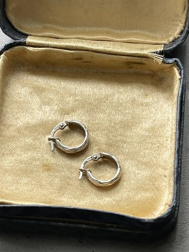 Créole blanc 18k - or, 1cm