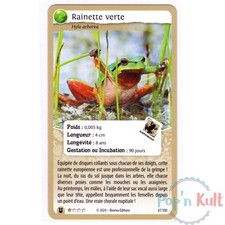 Carte Défis Nature Protect 67/300 Rainette verte ★ [FR] Forces de la Nature NM