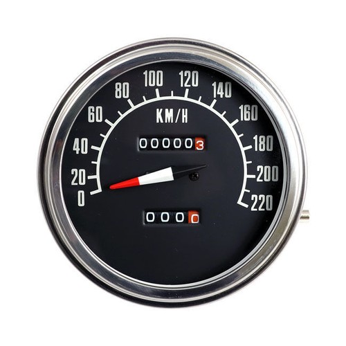 Fat bob compteur face mph - compteur,
