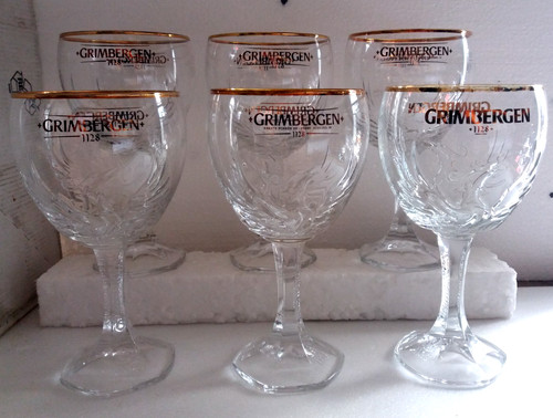 Lot verres bière - 6,