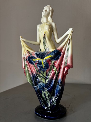 Statuette porcelaine décors - porcelaine,
