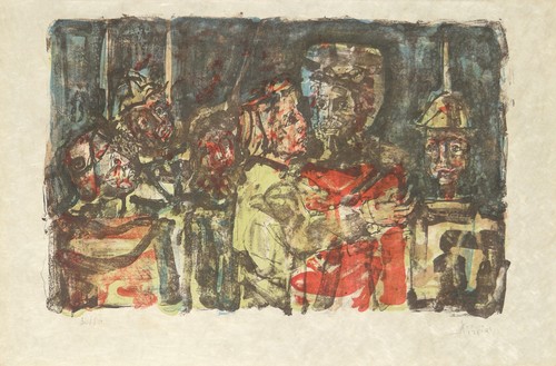 Paul aïzpiri lithographie - aÏzpiri,