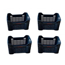 Caisse En Plastique Perforée Empilable Pour Fruits Et Légumes 60X40X30H 4PZ