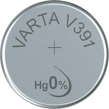 [391101111] VARTA Blister de 1 pile oxyde argent pour montres V391 (SR55) SR1...