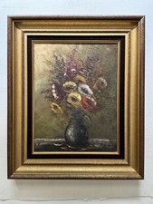 SUPERBE ŒUVRE ROBERT MOGISSE (1933)- VASE DE FLEURS