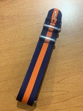 Bracelet De Montre Nato Bleu