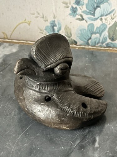 Sifflet oiseau terre cuite - oiseau,