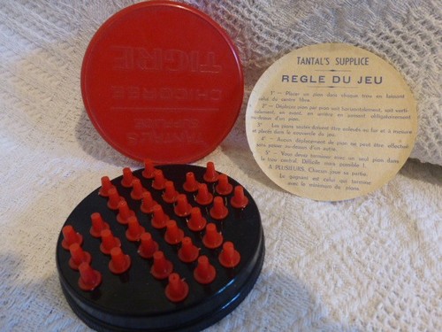 Ancien jeu jouet solitaire - ancien,