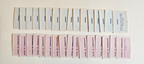 Lot cartes chance 16 - 16,