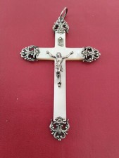 Ancien Pendentif Croix Jésus