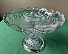 Ancien compotier en cristal