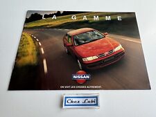 Brochure Catalogue -  Nissan La Gamme Micra, Primera, 200 SX… - 1996 - FR