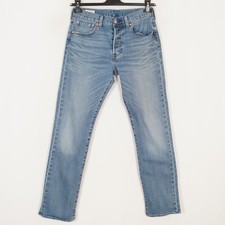 Jean homme LEVI STRAUSS & CO 501 taille W29 L32 coupe régulière délavé léger ...