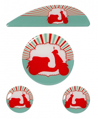 Kit autocollant scooter - , 3d