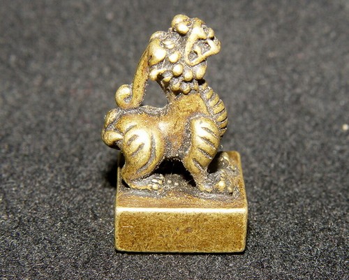 Vieux laiton seal chinois - seal,