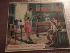 Ancien catalogue de machines à coudre SINGER (1940)