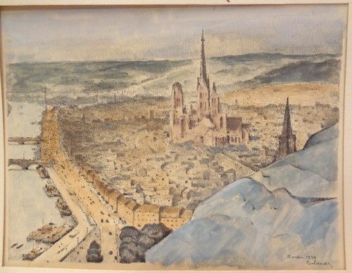 Balande gaston aquarelle - balande,
