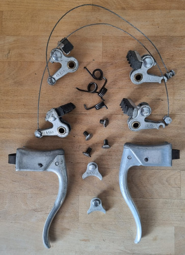 Ensemble poignees frein - ensemble, +