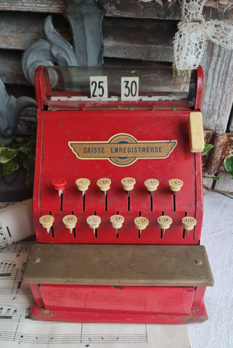 Ancienne petite caisse - ancienne,