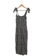 H&M Combinaison Dames Pantalon T EU 40 noir-blanc cassé-gris clair