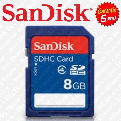 Carte mémoire sandisk gb - 8,
