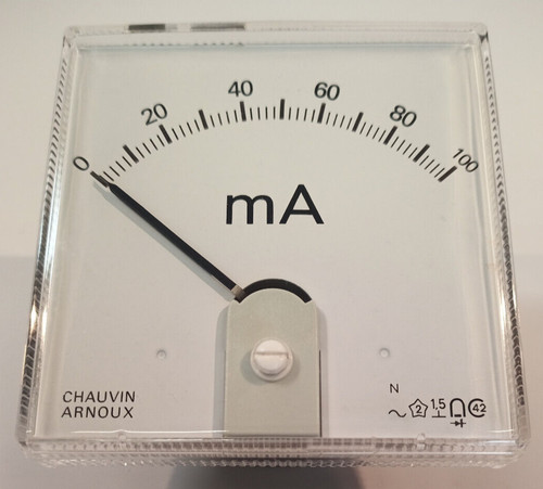Ampèremètre chauvin arnoux - chauvin,